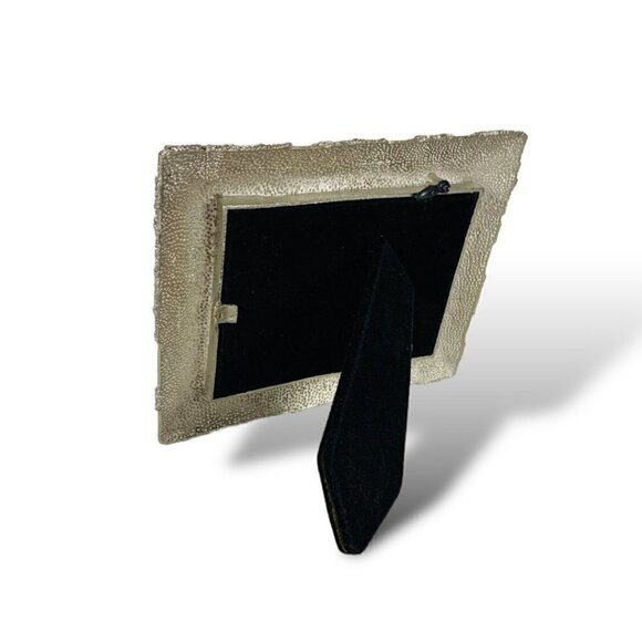 TWO BEAUTIFUL SILVER PHOTO PICTURE FRAMES BUNDLE Like New! - Picture 11 of 12